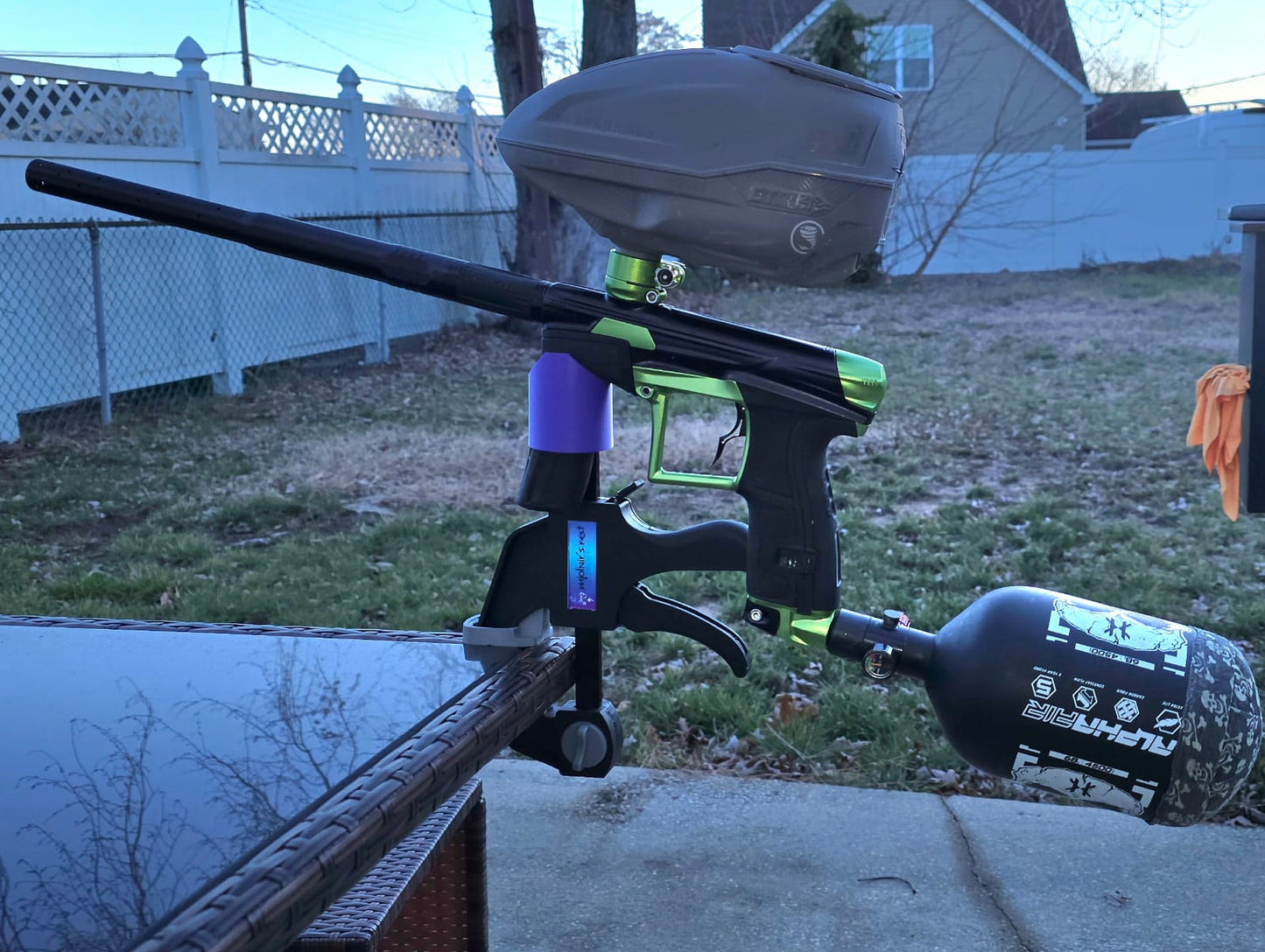 Mjolnir’s Rest: The Ultimate Paintball Marker Stand