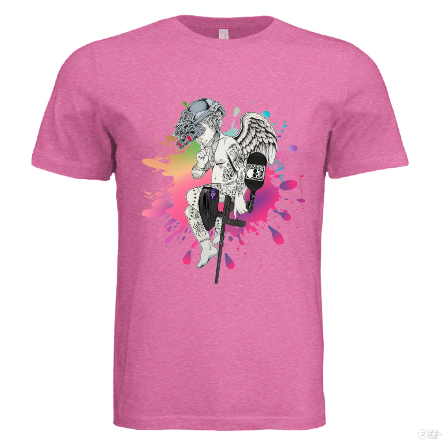 Charity Pink Triblend - FRONT